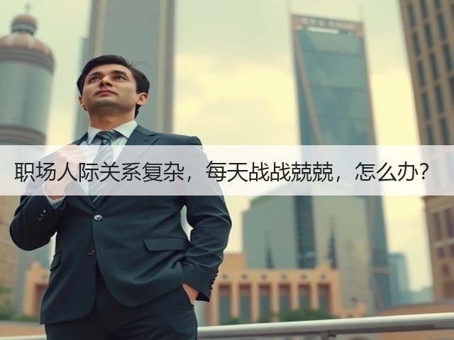 职场人际关系复杂，每天战战兢兢，怎么办？(图3)