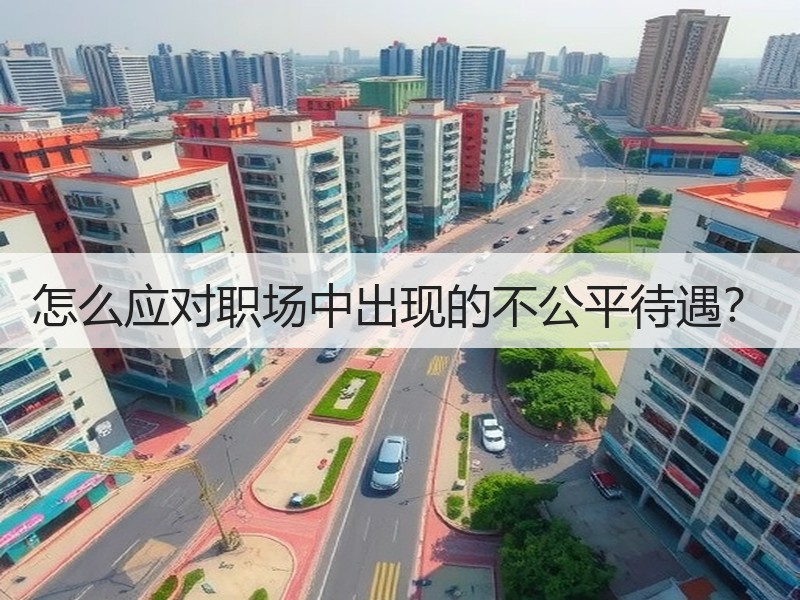 怎么应对职场中出现的不公平待遇？
