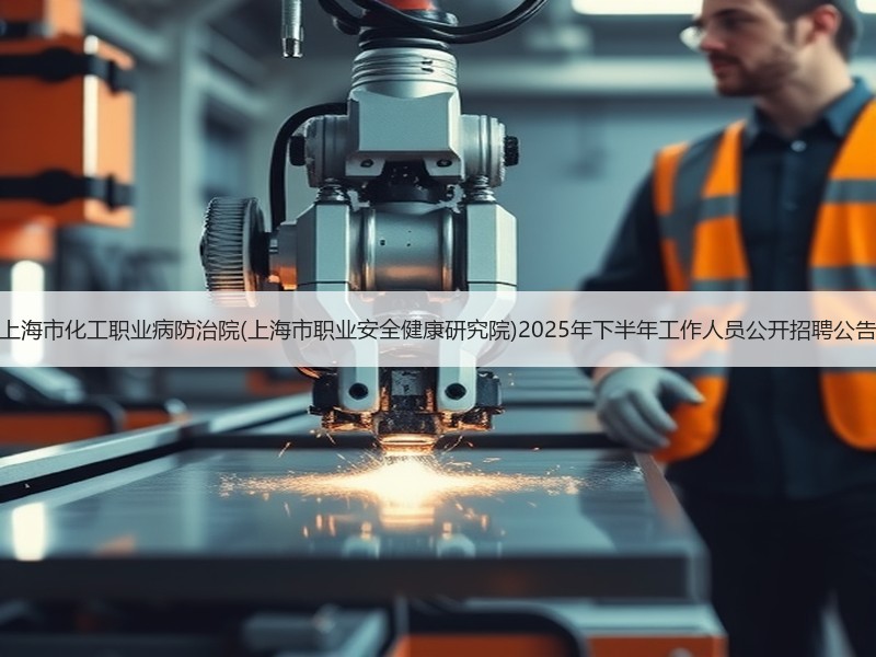 上海市化工职业病防治院(上海市职业安全健康研究院)2025年下半年工作人员公开招聘公告