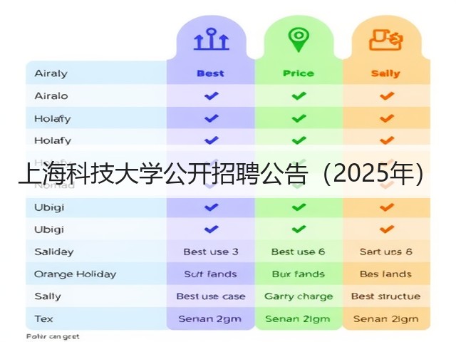 上海科技大学公开招聘公告（2025年）(图2)
