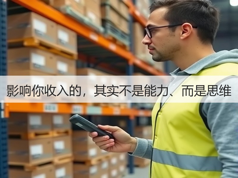 影响你收入的，其实不是能力、而是思维