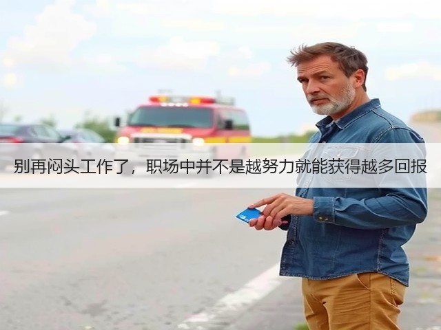 别再闷头工作了,职场中并不是越努力就能获得越多回报(图2) 别再闷头工作了,职场中并不是越努力就能获得越多回报(图2)