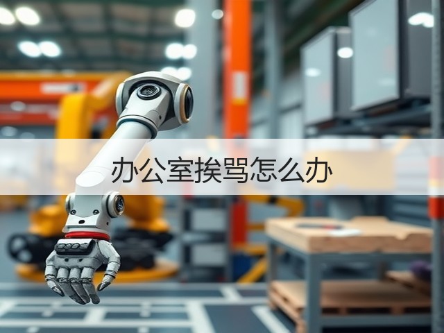 办公室挨骂怎么办(图3) 办公室挨骂怎么办(图3)