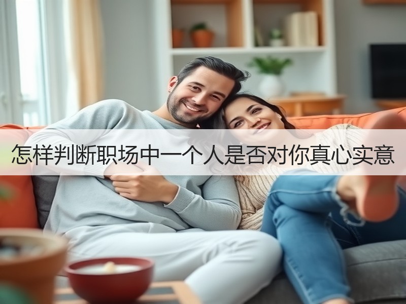 怎样判断职场中一个人是否对你真心实意