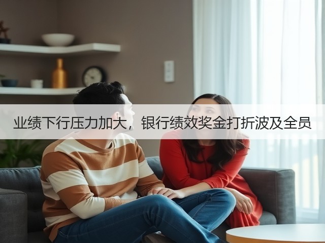 业绩下行压力加大，银行绩效奖金打折波及全员(图3)