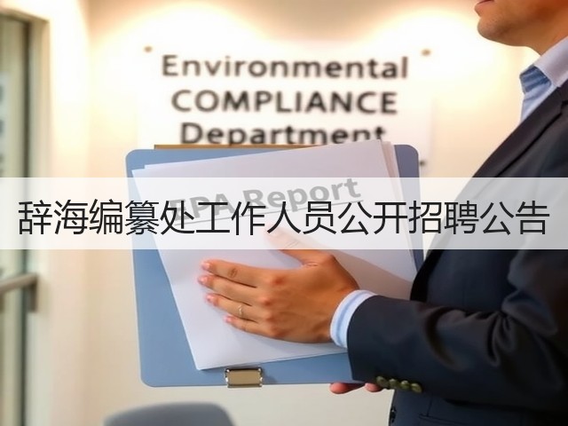 辞海编纂处工作人员公开招聘公告(图3)
