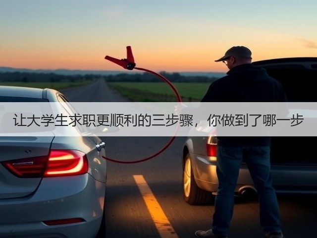 让大学生求职更顺利的三步骤,你做到了哪一步(图2) 让大学生求职更顺利的三步骤,你做到了哪一步(图2)