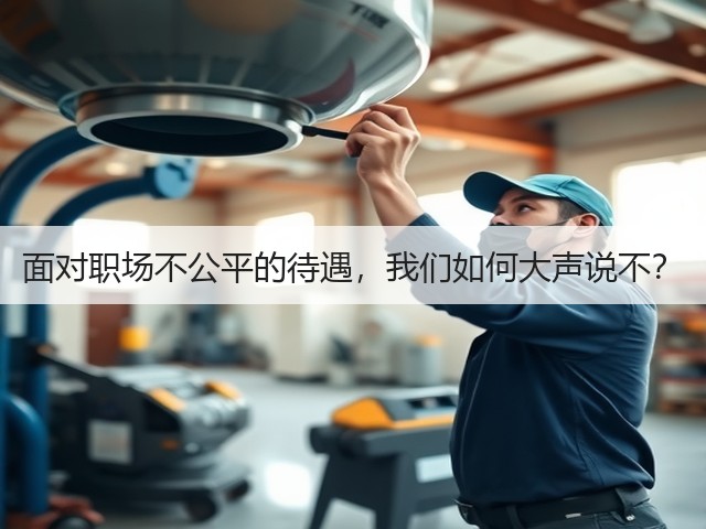 面对职场不公平的待遇,我们如何大声说不?(图1) 面对职场不公平的待遇,我们如何大声说不?(图1)