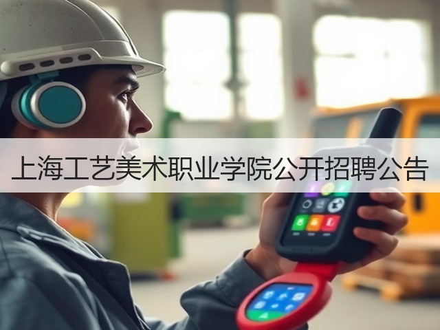 上海工艺美术职业学院公开招聘公告(图3) 上海工艺美术职业学院公开招聘公告(图3)