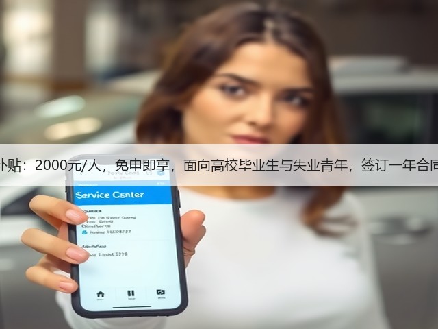 一次性吸纳就业补贴：2000元/人，免申即享，面向高校毕业生与失业青年，签订一年合同且按规参保可享(图3)