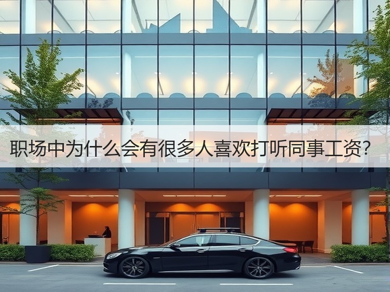 职场中为什么会有很多人喜欢打听同事工资？
