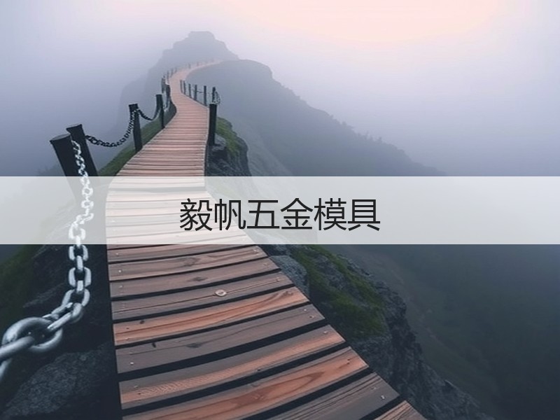 毅帆五金模具