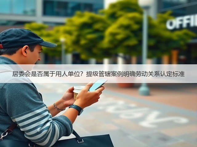 居委会是否属于用人单位?提级管辖案例明确劳动关系认定标准(图1) 居委会是否属于用人单位?提级管辖案例明确劳动关系认定标准(图1)