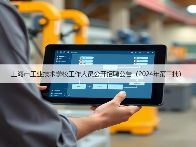 上海市工业技术学校工作人员公开招聘公告（2024年第二批）