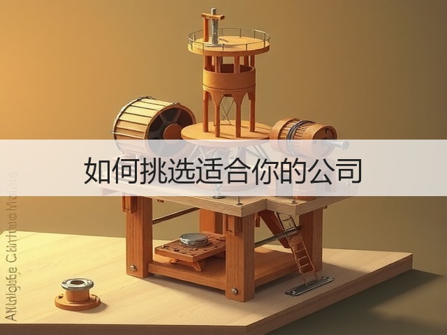 如何挑选适合你的公司(图3) 如何挑选适合你的公司(图3)