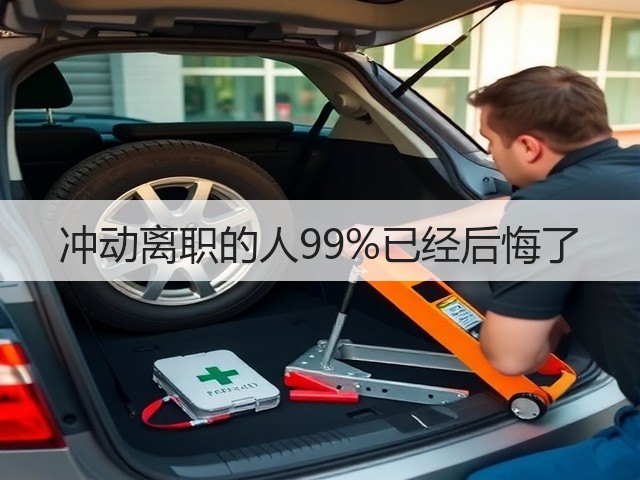 冲动离职的人99%已经后悔了(图1)
