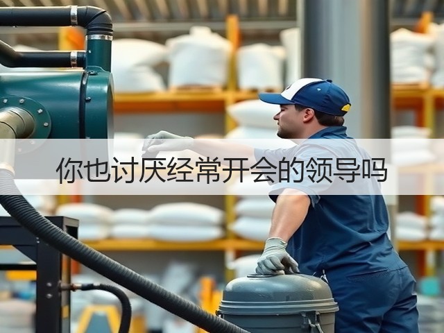 你也讨厌经常开会的领导吗(图1) 你也讨厌经常开会的领导吗(图1)