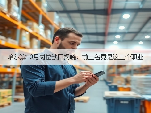 哈尔滨10月岗位缺口揭晓：前三名竟是这三个职业(图3)