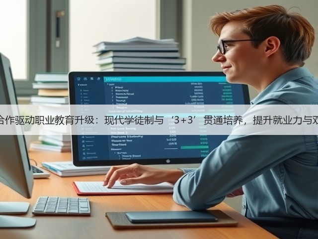 校企深度合作驱动职业教育升级:现代学徒制与‘3+3’贯通培养,提升就业力与双师型建设(图1) 校企深度合作驱动职业教育升级:现代学徒制与‘3+3’贯通培养,提升就业力与双师型建设(图1)