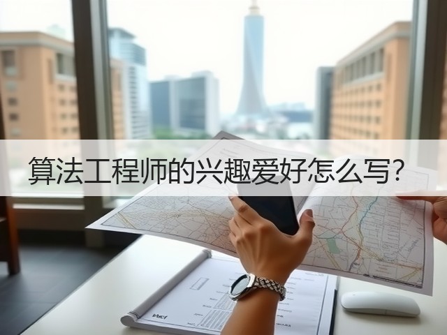 算法工程师的兴趣爱好怎么写?(图2) 算法工程师的兴趣爱好怎么写?(图2)
