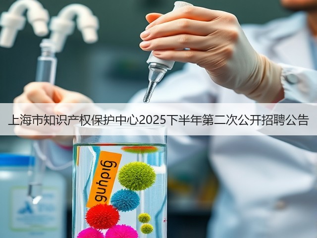 上海市知识产权保护中心2025下半年第二次公开招聘公告(图2)