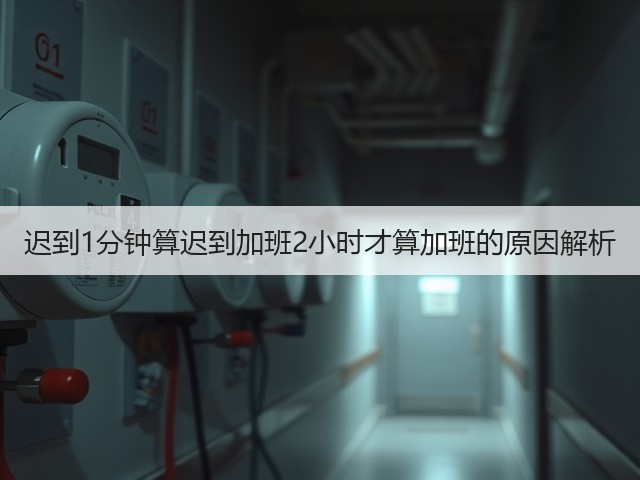 迟到1分钟算迟到加班2小时才算加班的原因解析(图1) 迟到1分钟算迟到加班2小时才算加班的原因解析(图1)