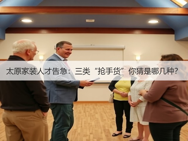 太原家装人才告急：三类“抢手货”你猜是哪几种？(图3)