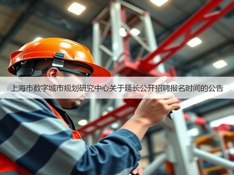上海市数字城市规划研究中心关于延长公开招聘报名时间的公告