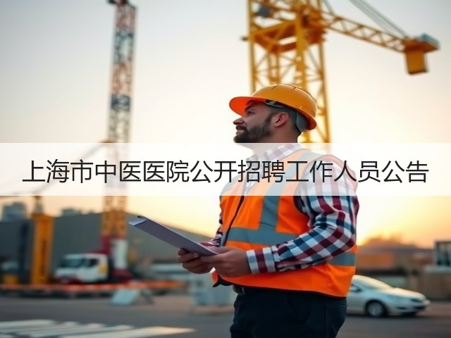 上海市中医医院公开招聘工作人员公告(图1) 上海市中医医院公开招聘工作人员公告(图1)