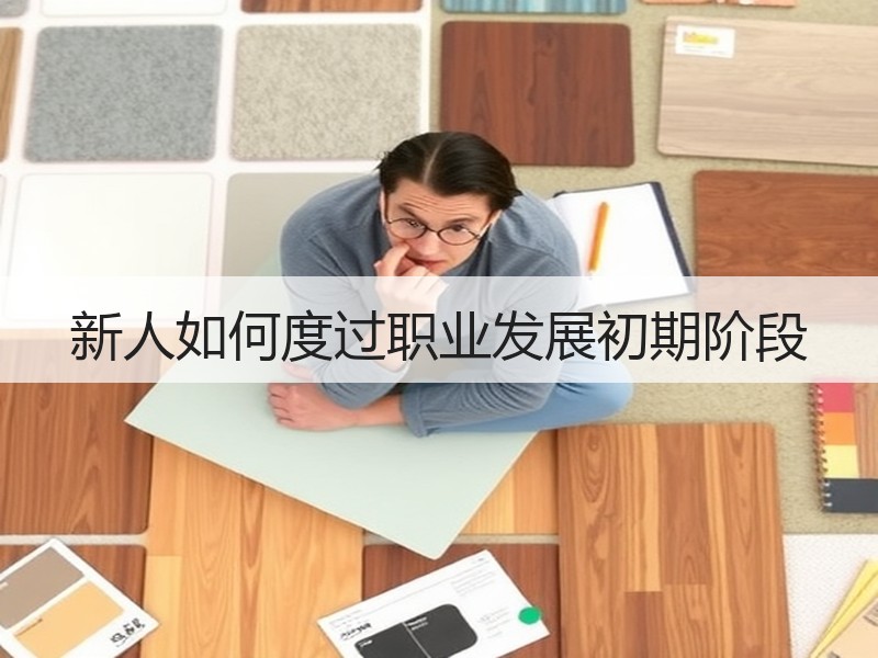 新人如何度过职业发展初期阶段