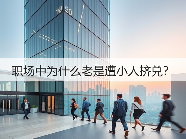 职场中为什么老是遭小人挤兑？(图1)