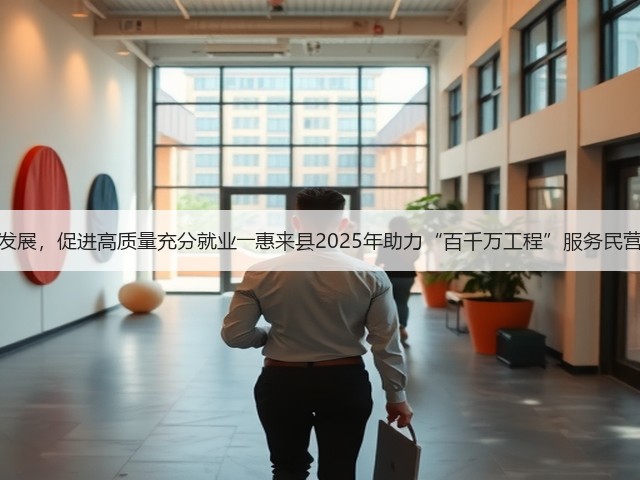 支持民营经济发展,促进高质量充分就业――惠来县2025年助力“百千万工程”服务民营企业招聘活动(图3) 支持民营经济发展,促进高质量充分就业――惠来县2025年助力“百千万工程”服务民营企业招聘活动(图3)