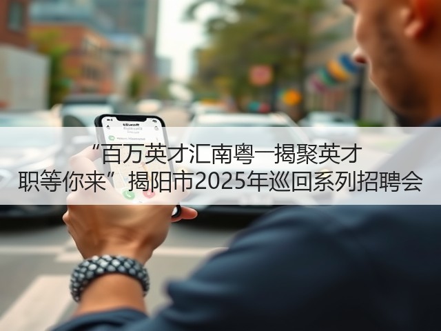 “百万英才汇南粤――揭聚英才 职等你来”揭阳市2025年巡回系列招聘会(图3) “百万英才汇南粤――揭聚英才 职等你来”揭阳市2025年巡回系列招聘会(图3)