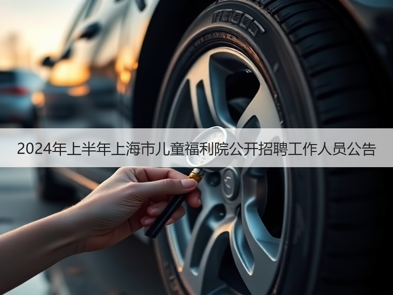 2024年上半年上海市儿童福利院公开招聘工作人员公告