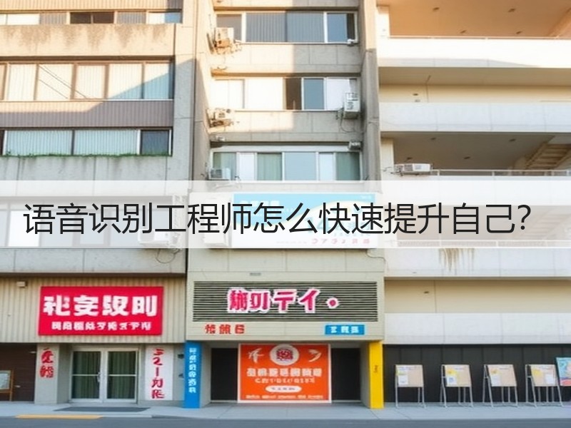 语音识别工程师怎么快速提升自己？