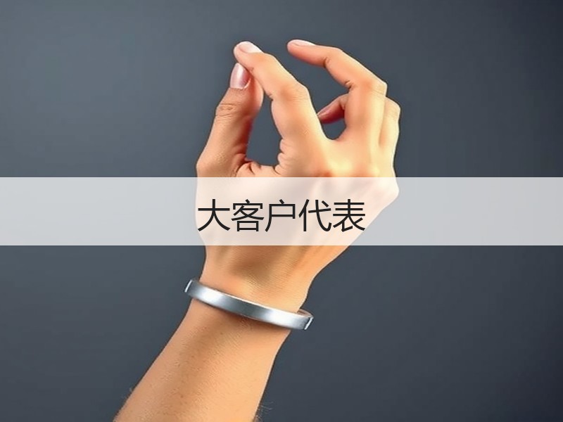 大客户代表