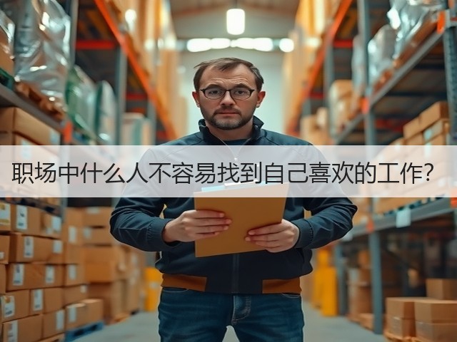 职场中什么人不容易找到自己喜欢的工作?(图2) 职场中什么人不容易找到自己喜欢的工作?(图2)