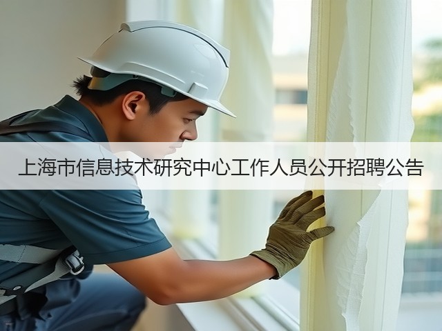 上海市信息技术研究中心工作人员公开招聘公告(图3) 上海市信息技术研究中心工作人员公开招聘公告(图3)