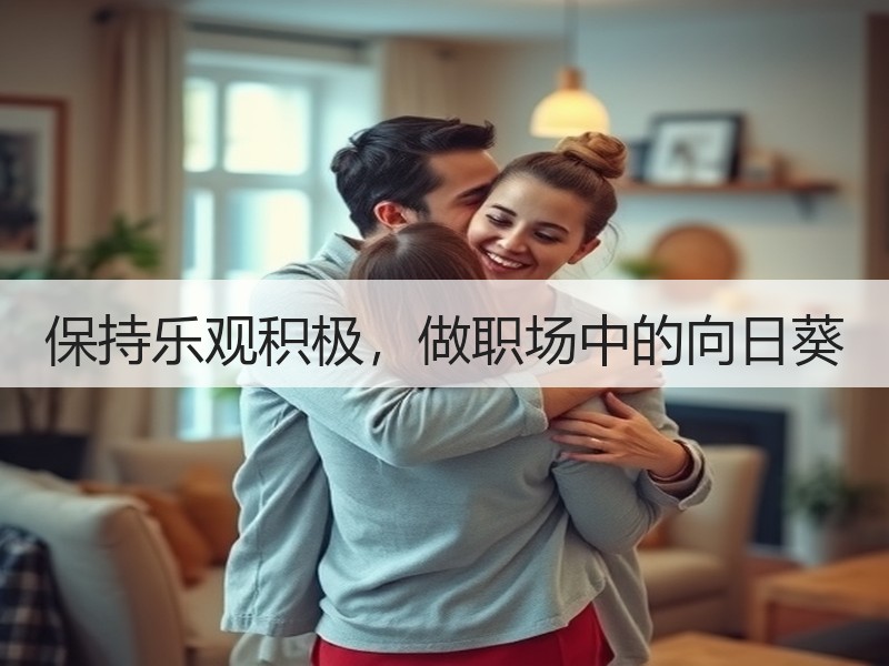 保持乐观积极，做职场中的向日葵
