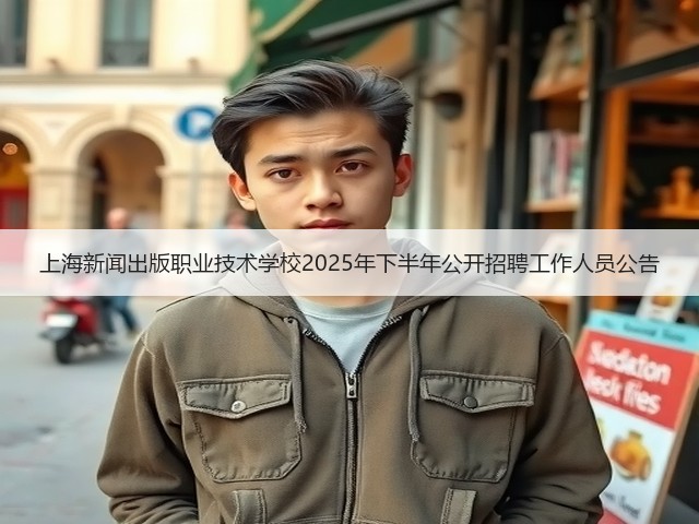 上海新闻出版职业技术学校2025年下半年公开招聘工作人员公告(图1)