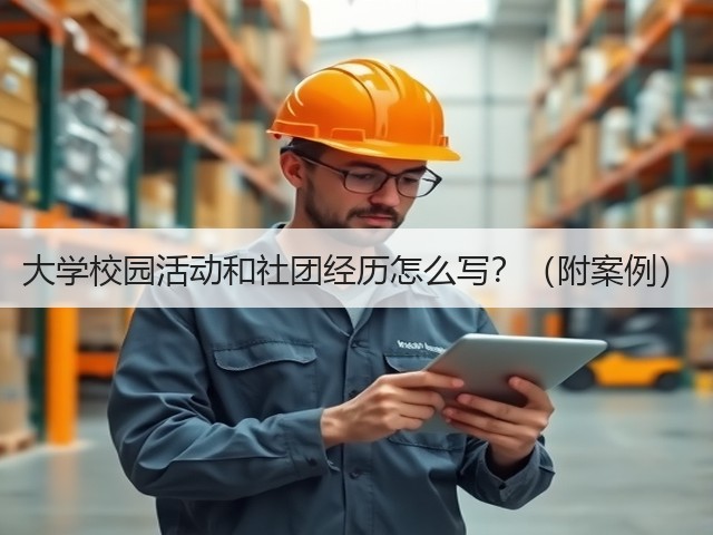 大学校园活动和社团经历怎么写？（附案例）(图3)