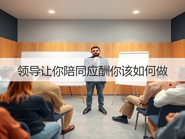 领导让你陪同应酬你该如何做(图3)