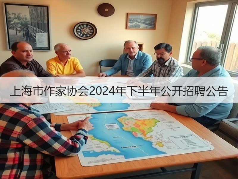 上海市作家协会2024年下半年公开招聘公告