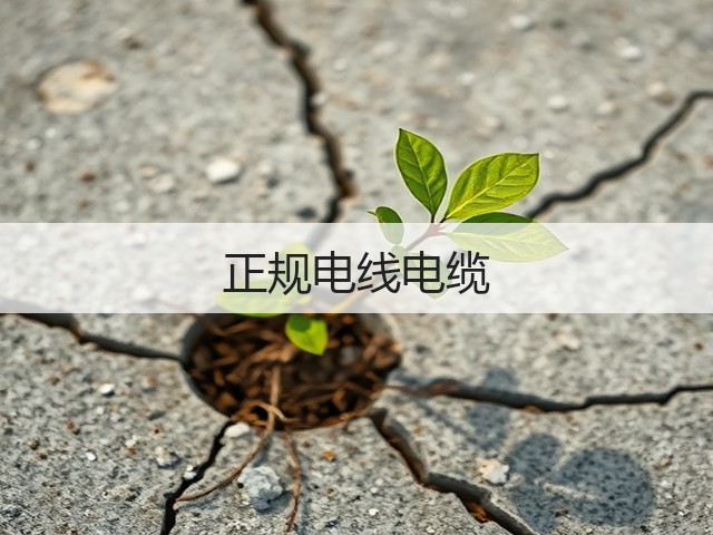 正规电线电缆(图1)