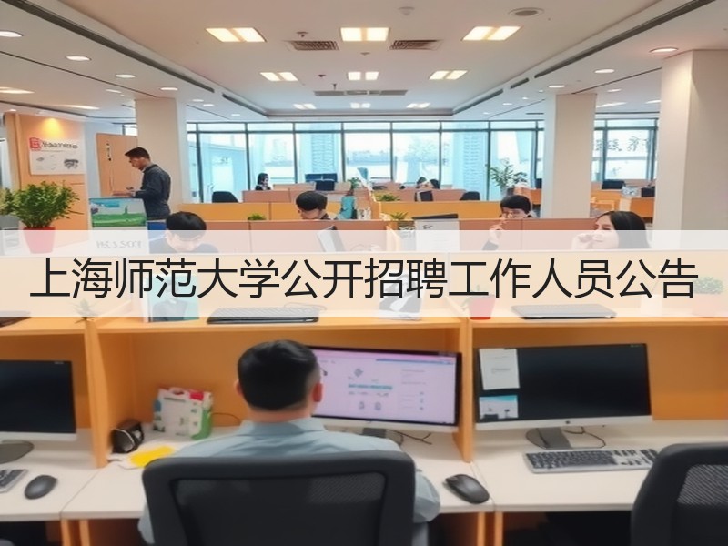 上海师范大学公开招聘工作人员公告