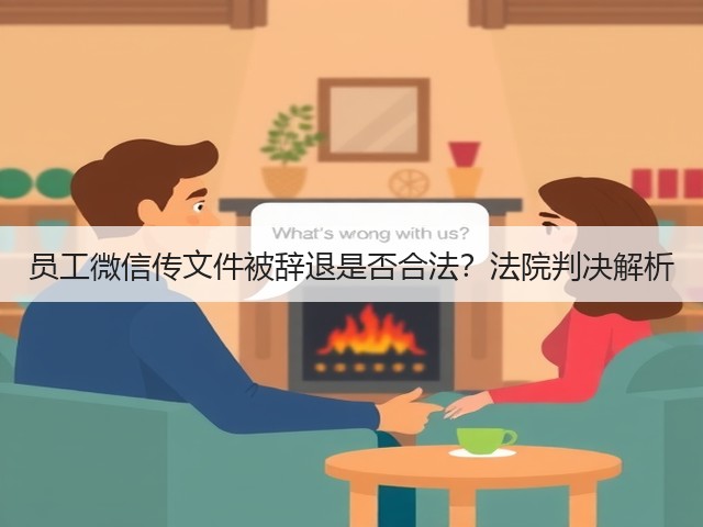 员工微信传文件被辞退是否合法?法院判决解析(图2) 员工微信传文件被辞退是否合法?法院判决解析(图2)