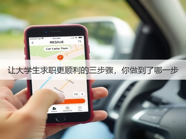 让大学生求职更顺利的三步骤,你做到了哪一步(图3) 让大学生求职更顺利的三步骤,你做到了哪一步(图3)
