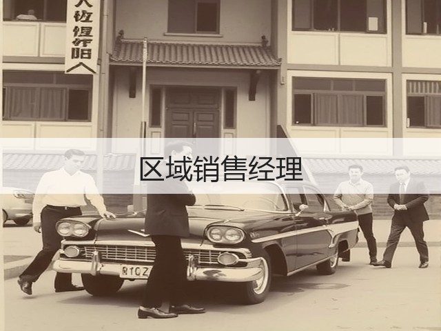 区域销售经理(图1)