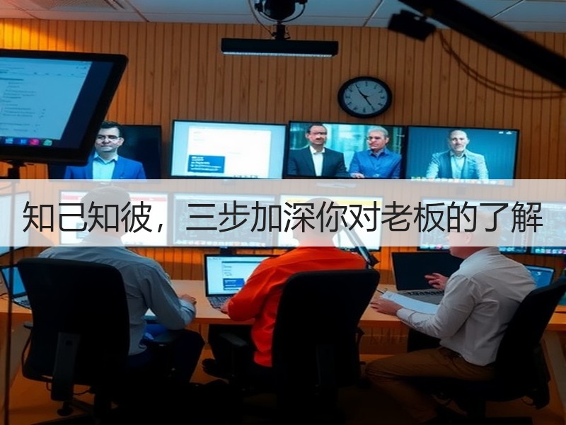 知己知彼，三步加深你对老板的了解