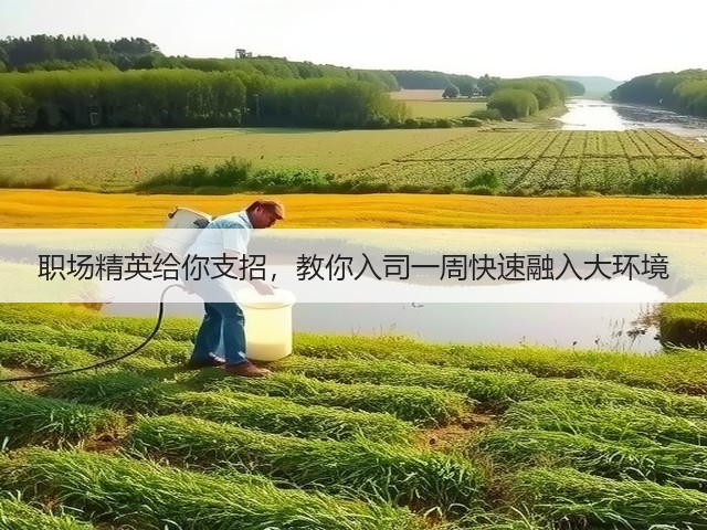职场精英给你支招,教你入司一周快速融入大环境(图3) 职场精英给你支招,教你入司一周快速融入大环境(图3)